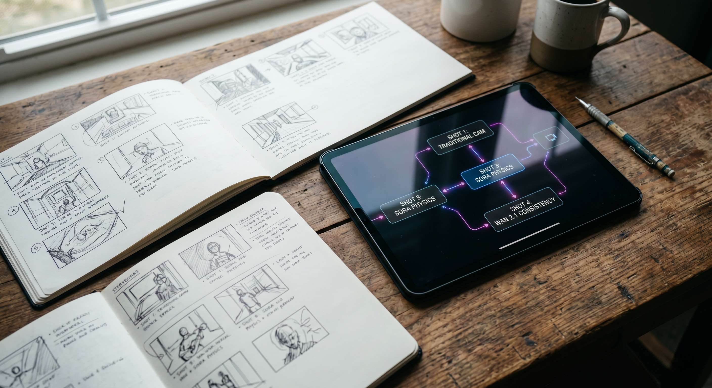 AI storyboard pre-production workflow